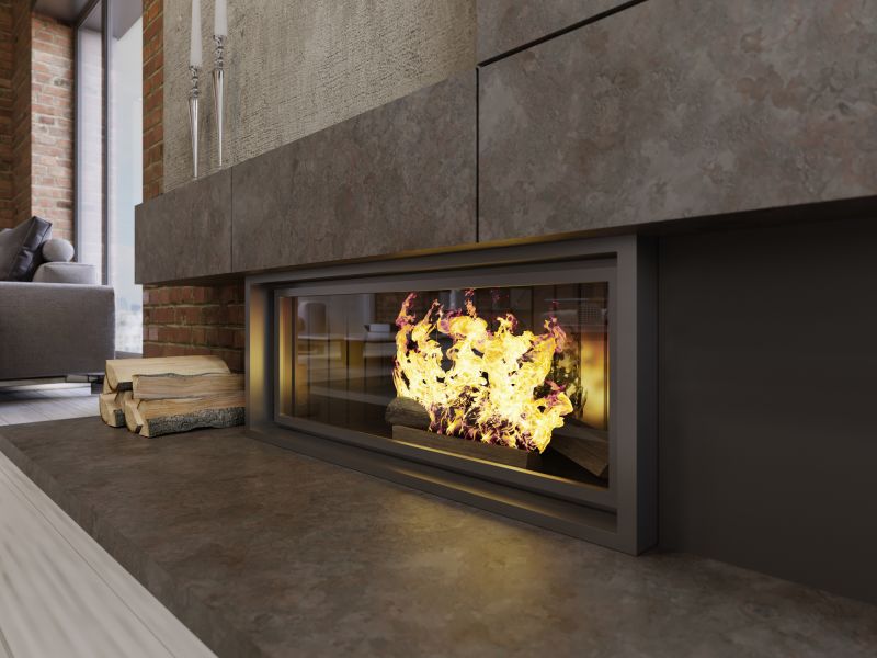 Modern Fireplace Finish